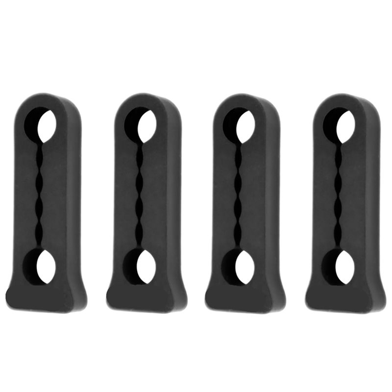 Door Stopper Rubber - Schalldämmende Isolierung 4 Stück Türschloss-Pufferdämpfer für