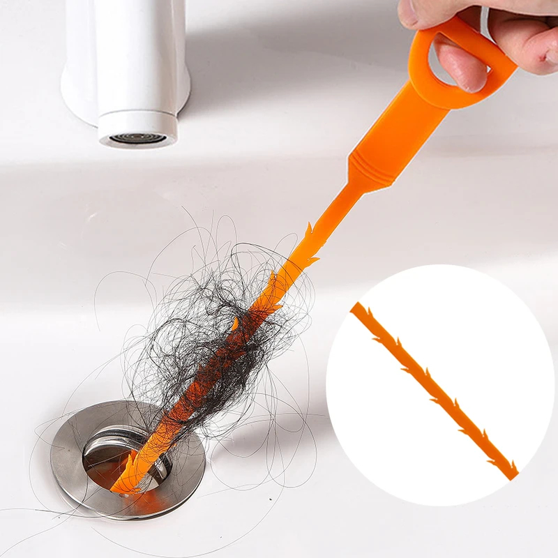 Home Improvement K&B Construction - 2/4/6 Stück Rohrhaken-Reiniger Haar- und Wasserkanal-Reinigungswerkzeug