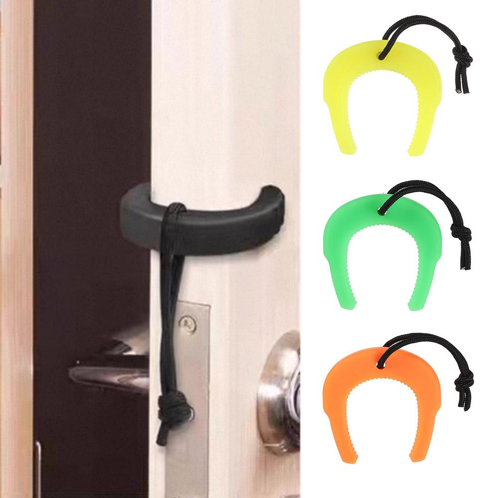 Door Stopper Rubber - Hochwertiger Gummi-Türstopper mit Keilabsatz, Feuerwehrmann-Ausrüstung, Gummi-Türstopper,