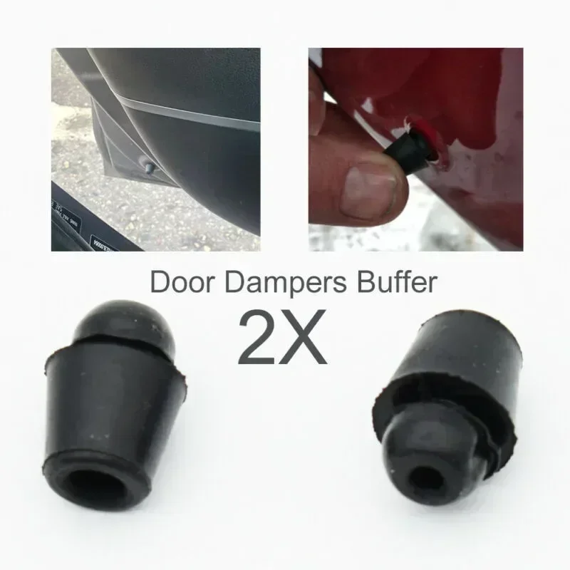 Door Stopper Rubber - Carhome 2X Universal Autotür-Dämpfer Puffer Türstoßdämpfer