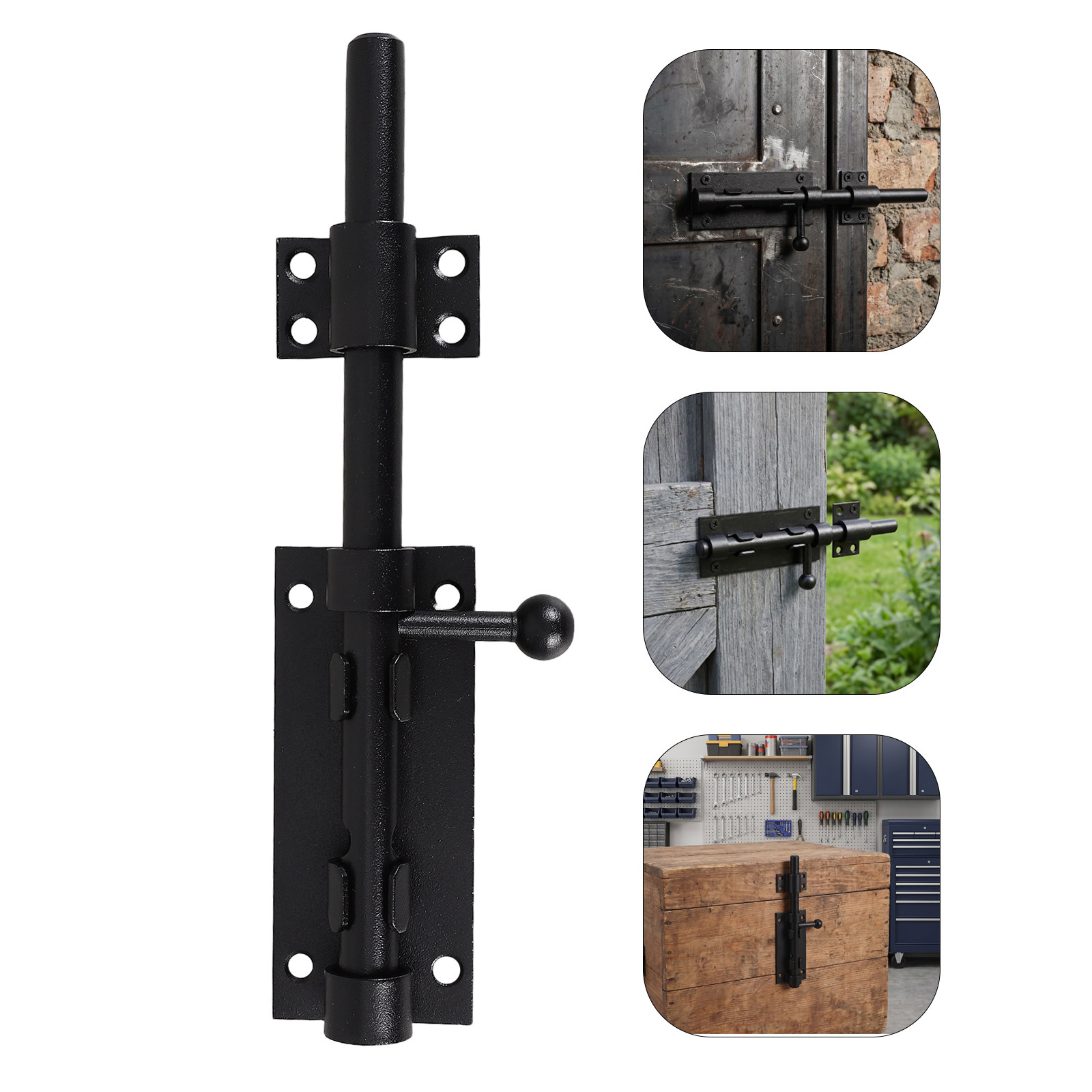 8 Zoll Edelstahl-Türriegel für – Home Improvement Fence Bewertung und Preis