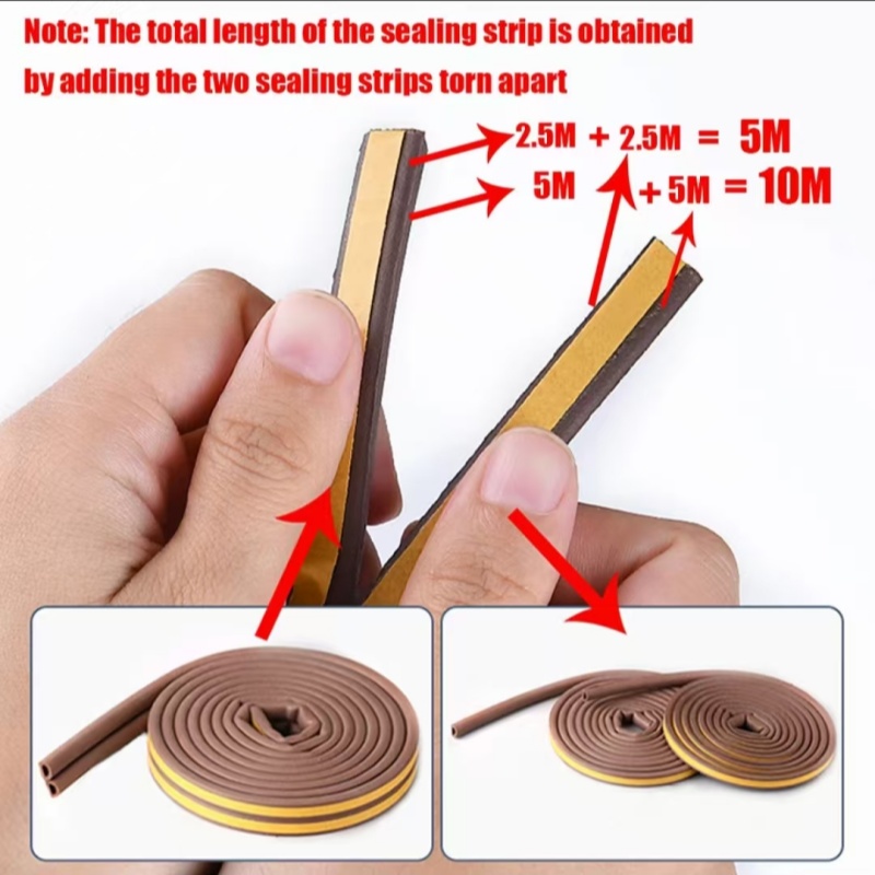 6m/12m/24m Wetterdichtungsstre – Door Stopper Rubber Bewertung und Preis